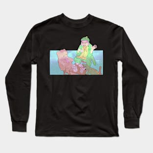 Tea with Friends (revised) Long Sleeve T-Shirt